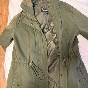 Ambiance Utility Jacket in Sage Green